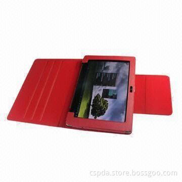 PU Keyboard Case for Asus Padfone Stand Stock, Available in Red Color